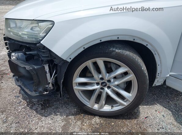 WA1VAAF76JD050371 2018 AUDI Q7 White წინა ხედი