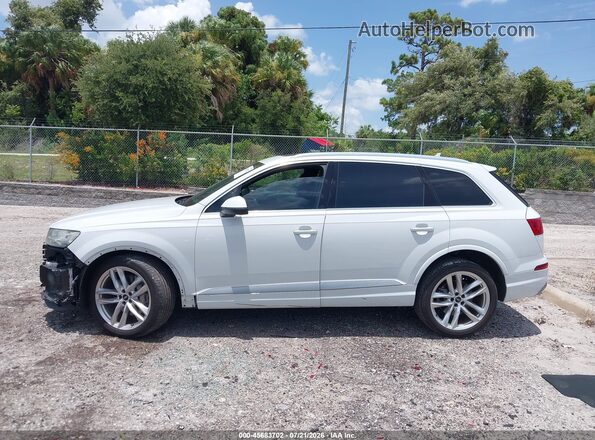 WA1VAAF76JD050371 2018 AUDI Q7 White სალონის 360-გრადუსიანი ხედი