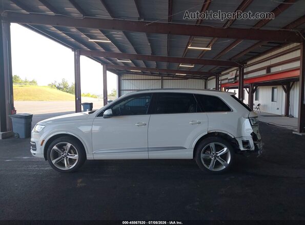 WA1VAAF76KD015430 2019 AUDI Q7 White Панорамний вид салону 360°