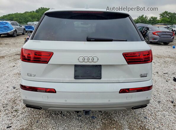 WA1VAAF77HD039907 2017 AUDI Q7 White Widok z tyłu