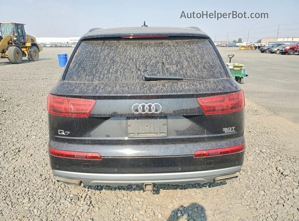 WA1VAAF77JD007268 2018 AUDI Q7 Black Rear view