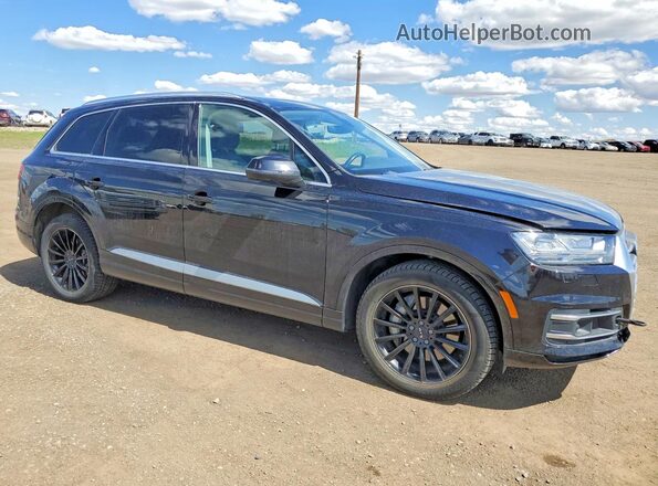 WA1VAAF77JD019730 2018 AUDI Q7 Black Delantero derecho