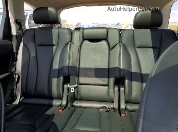 WA1VAAF77JD019730 2018 AUDI Q7 Black Vista de los asientos traseros