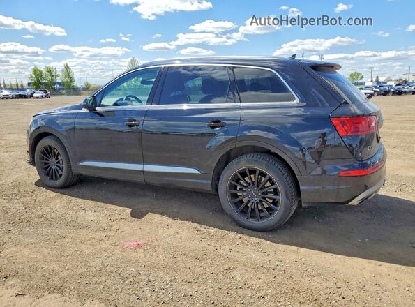 WA1VAAF77JD019730 2018 AUDI Q7 Black Trasero izquierdo