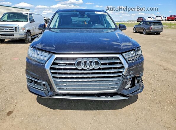WA1VAAF77JD019730 2018 AUDI Q7 Black Vista frontal