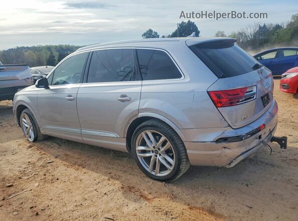 WA1VAAF77JD043221 2018 AUDI Q7 Silver უკანა მარცხენა
