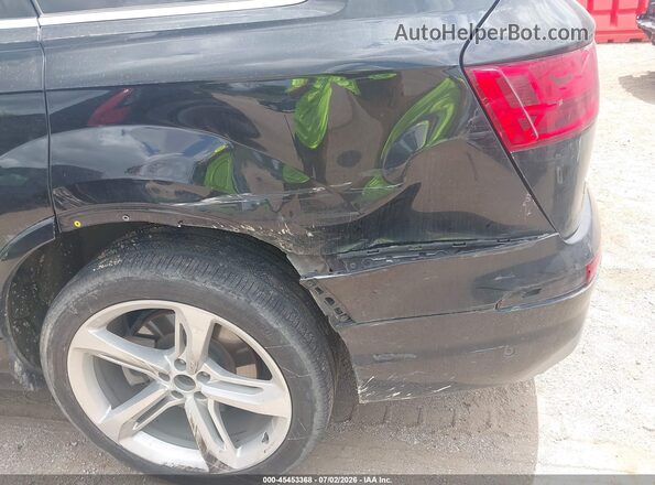 WA1VAAF77KD020409 2019 AUDI Q7 Black წინა ხედი
