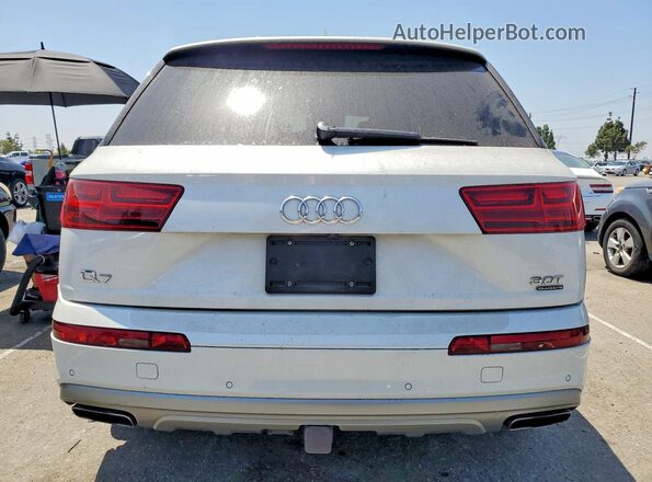 WA1VAAF78HD047739 2017 AUDI Q7 White Rear view