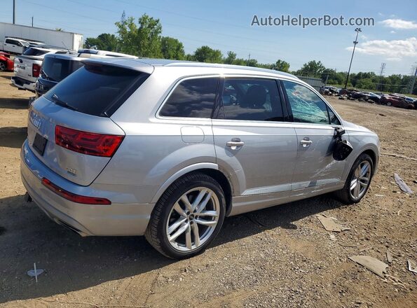 WA1VAAF78JD018750 2018 AUDI Q7 Silver Tył prawy