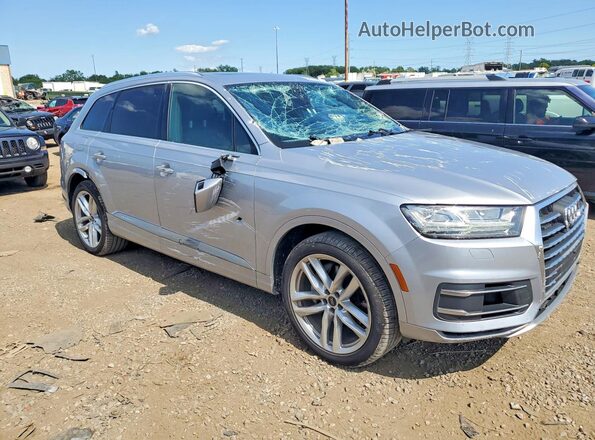 WA1VAAF78JD018750 2018 AUDI Q7 Silver Przód prawy