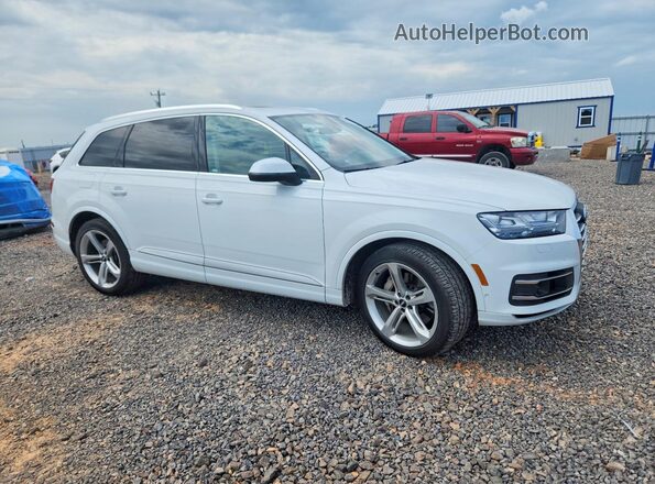 WA1VAAF78KD018880 2019 AUDI Q7 White წინა მარჯვენა
