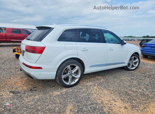 WA1VAAF78KD018880 2019 AUDI Q7 White უკანა მარჯვენა