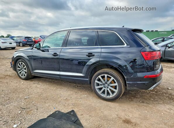 WA1VAAF78KD035775 2019 AUDI Q7 Black Trasero izquierdo