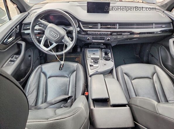 WA1VAAF78KD035775 2019 AUDI Q7 Black Vista del salpicadero