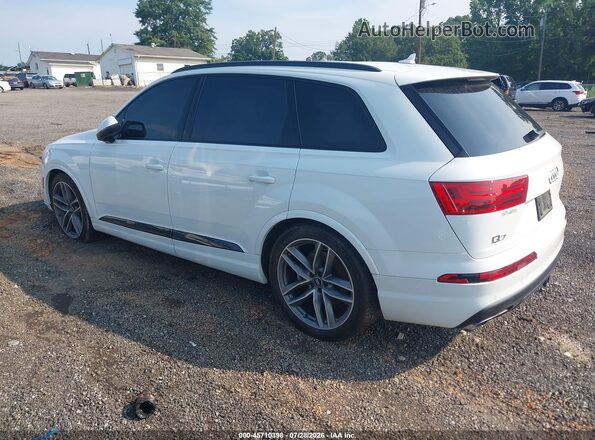 WA1VAAF79HD056935 2017 AUDI Q7 White Rear left