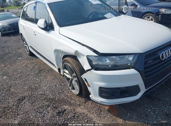 WA1VAAF79HD056935 2017 AUDI Q7 White Front view