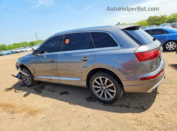 WA1VAAF79JD001603 2018 AUDI Q7 Charcoal უკანა მარცხენა