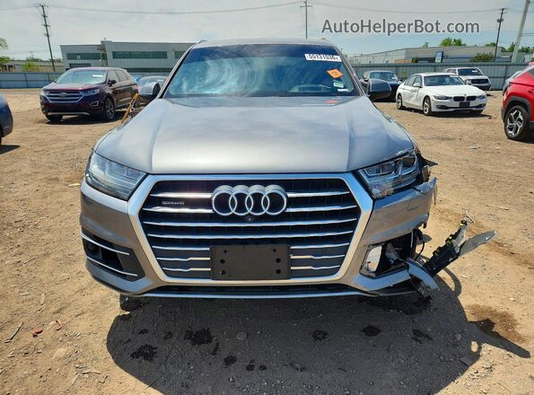 WA1VAAF79JD001603 2018 AUDI Q7 Charcoal წინა ხედი