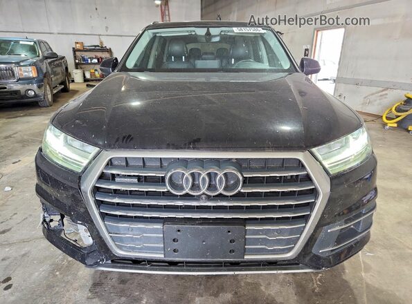 WA1VAAF79KD016507 2019 AUDI Q7 Black Front view