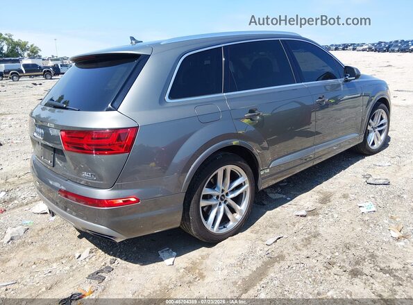 WA1VAAF7XHD005783 2017 AUDI Q7 Silver უკანა მარჯვენა