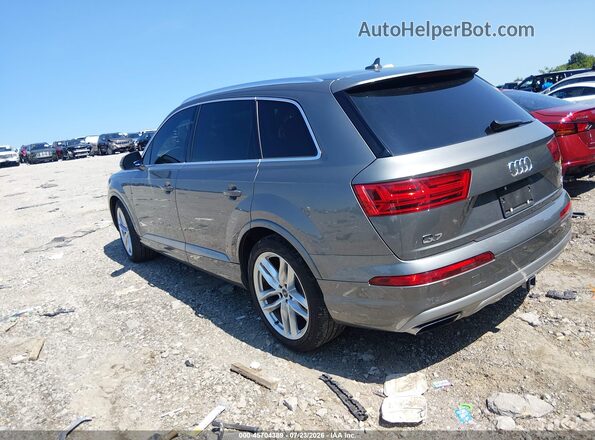 WA1VAAF7XHD005783 2017 AUDI Q7 Silver უკანა მარცხენა