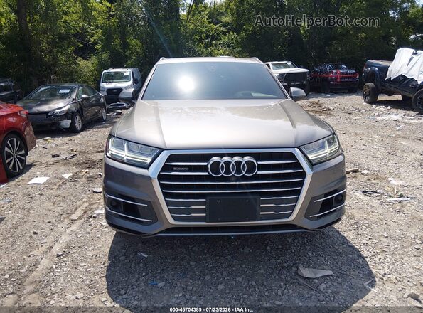 WA1VAAF7XHD005783 2017 AUDI Q7 Silver წინა ხედი