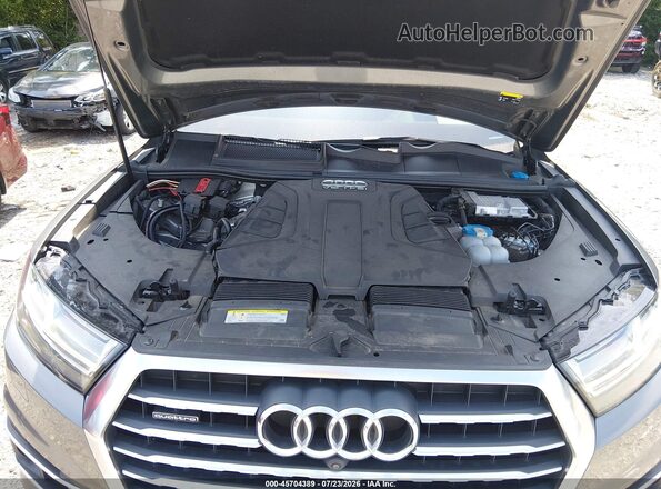 WA1VAAF7XHD005783 2017 AUDI Q7 Silver უკანა ხედი
