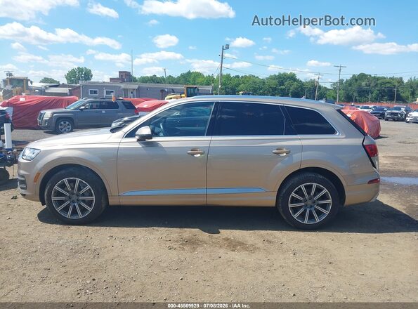 WA1VAAF7XJD009791 2018 AUDI Q7 Beige Панорамний вид салону 360°