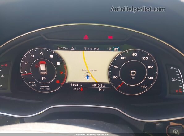WA1VAAF7XJD009791 2018 AUDI Q7 Beige Вид задніх сидінь