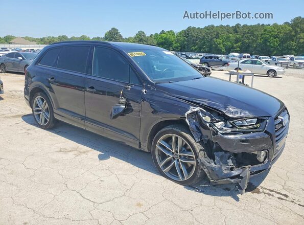 WA1VAAF7XJD048199 2018 AUDI Q7 Black Передня права чверть