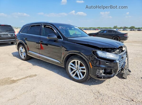 WA1VAAF7XJD055153 2018 AUDI Q7 Black Przód prawy