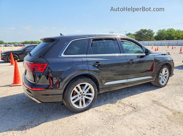 WA1VAAF7XJD055153 2018 AUDI Q7 Black Tył prawy