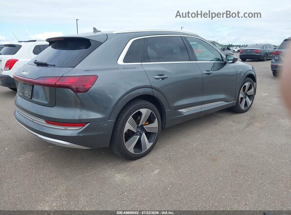 WA1VAAGE2KB005227 2019 AUDI E-TRON Gray Задня права чверть