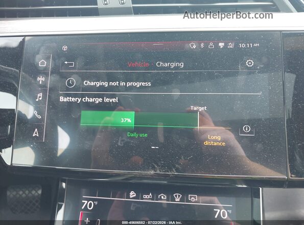 WA1VAAGE2KB005227 2019 AUDI E-TRON Gray 