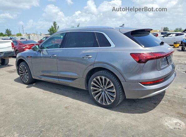 WA1VAAGE5KB011183 2019 AUDI E-TRON Gray Հետևի ձախ