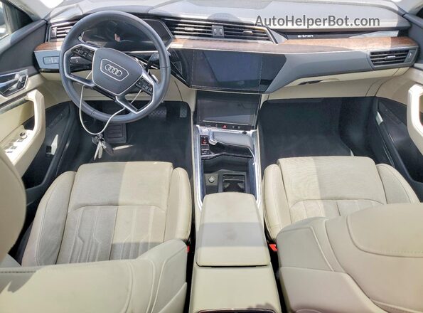 WA1VAAGE5KB011183 2019 AUDI E-TRON Gray Առջևի վահանակի տեսք