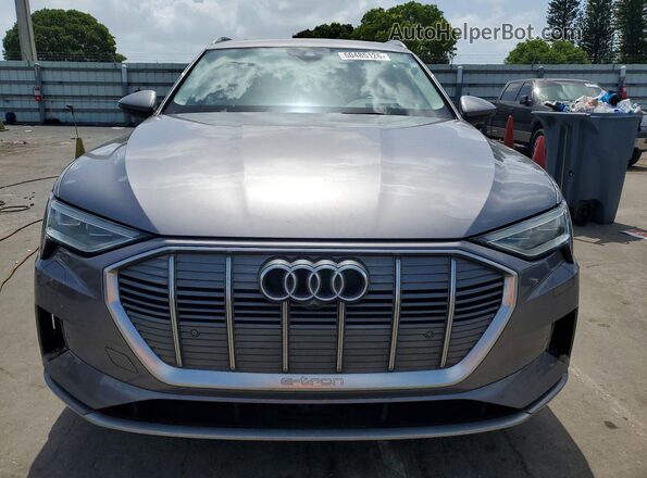 WA1VAAGE5KB011183 2019 AUDI E-TRON Gray Դիմացի տեսք