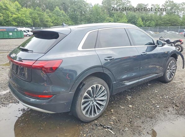 WA1VAAGE8KB011341 2019 AUDI E-TRON Серый Задняя правая четверть
