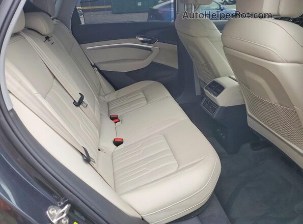 WA1VAAGE8KB011341 2019 AUDI E-TRON Серый Вид задней части салона