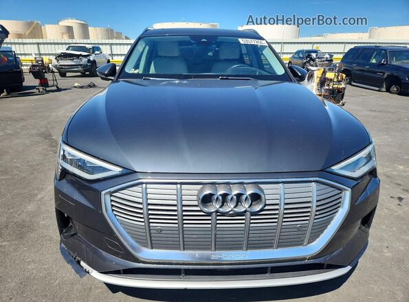 WA1VAAGE9KB011333 2019 AUDI E-TRON Black Вид спереду