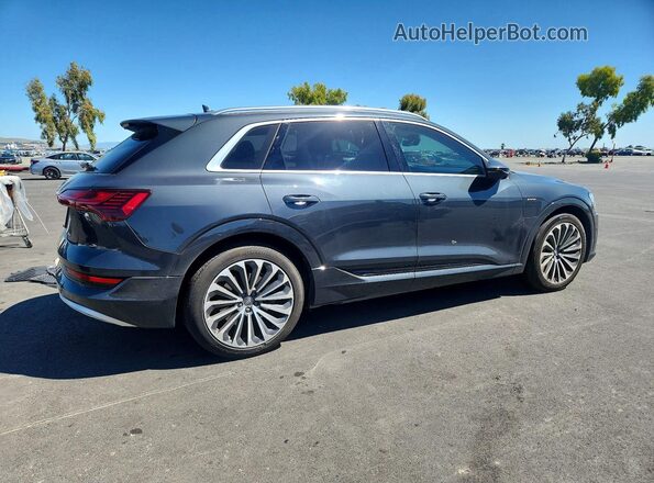WA1VAAGE9KB011333 2019 AUDI E-TRON Black Задня права чверть