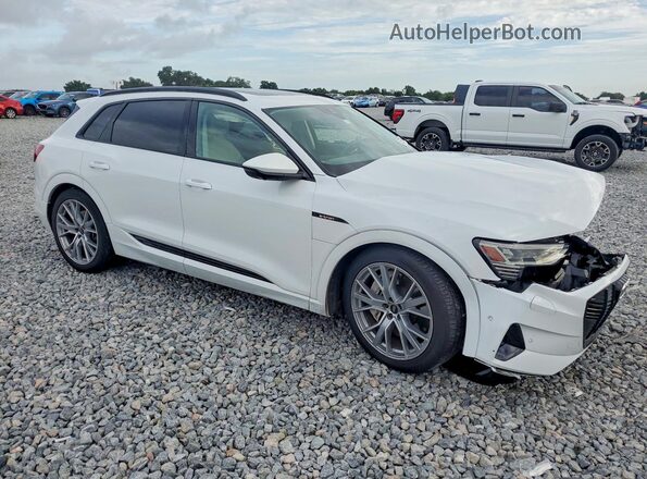 WA1VAAGE9MB014672 2021 AUDI E-TRON White Front right