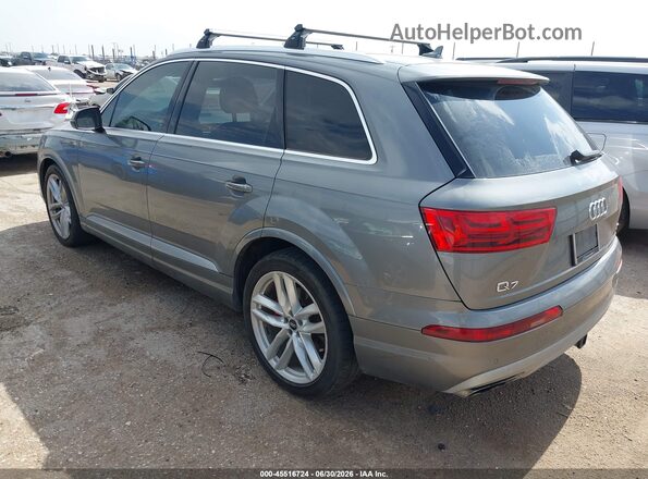 WA1VABF72HD029887 2017 AUDI Q7 Gray Rear left
