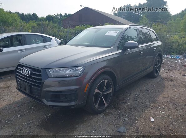 WA1VABF72KD019478 2019 AUDI Q7 Gray Передня ліва чверть