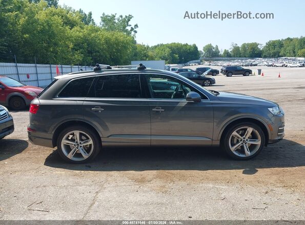 WA1VABF78KD038231 2019 AUDI Q7 Gray Widok wnętrza z tyłu