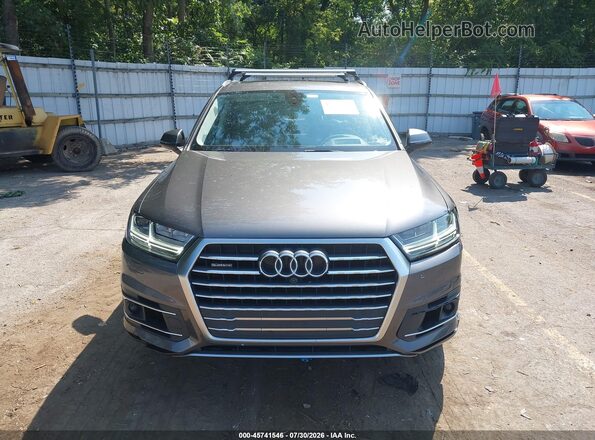 WA1VABF78KD038231 2019 AUDI Q7 Gray Widok zestawu wskaźników