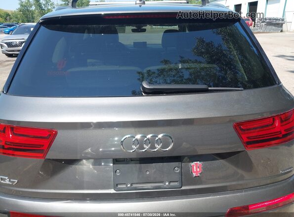 WA1VABF78KD038231 2019 AUDI Q7 Gray 