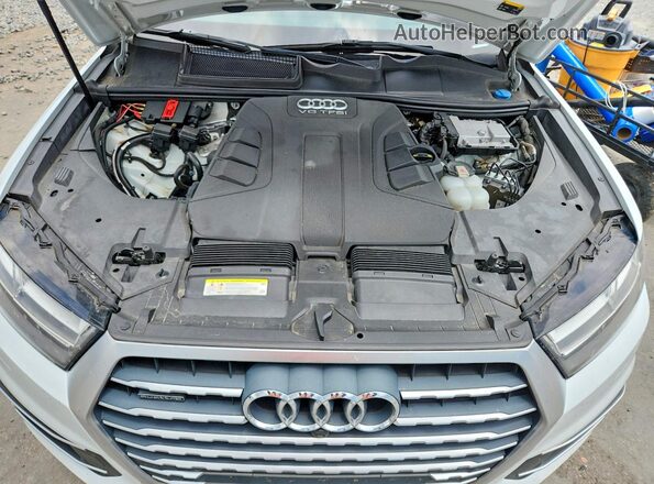 WA1VABF79JD055084 2018 AUDI Q7 White Widok komory silnika