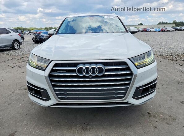 WA1VABF79JD055084 2018 AUDI Q7 White Widok z przodu