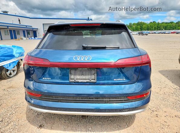 WA1VABGE4MB015766 2021 AUDI E-TRON Blue Вид ззаду